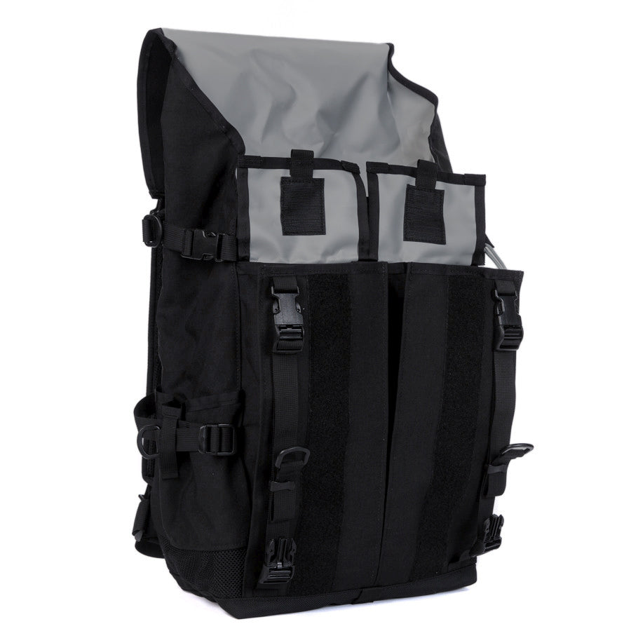 flaptop - Handmade Backpack - Commuter Bag - Bike Messenger Bag - XPAC - TPU welded seam liner - Laptop Sleeve - Made in USA