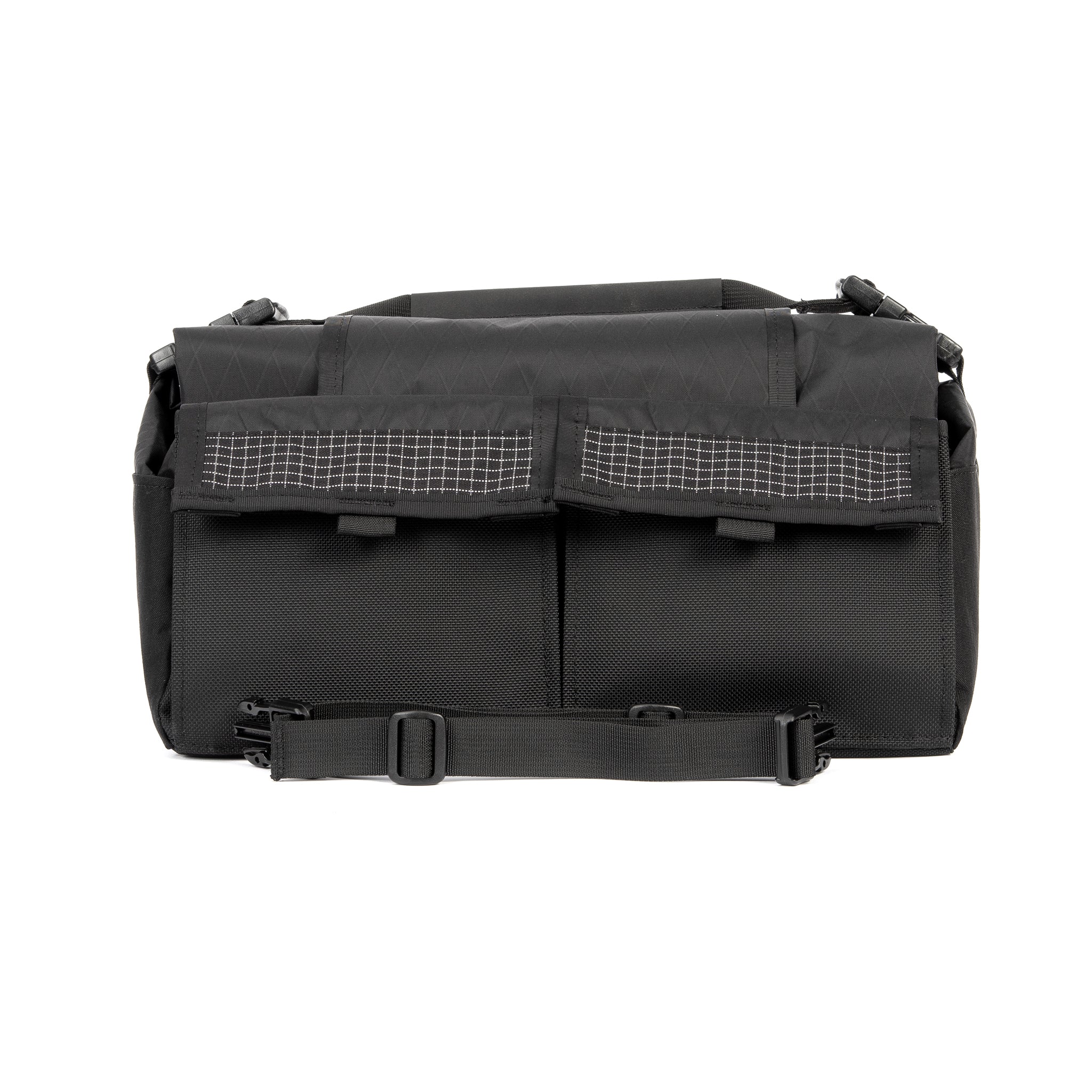 Porteur Rackbag - Waterproof Bike Bag - X-Pac Sailcloth & Cordura - Front Rack Bicycle Bag - 42L Capacity - Handmade in USA