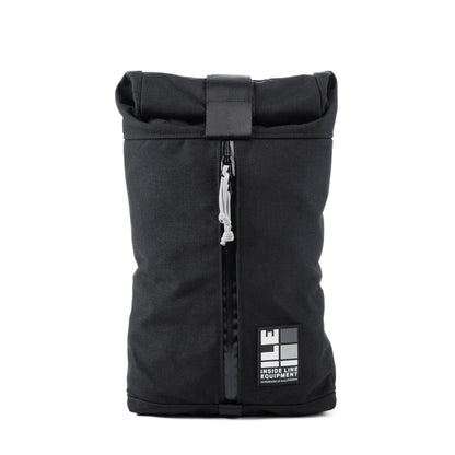 8L small backpack - Compact Backpack - hiking day pack - XPAC - Water-resistant Roll-Top - hydration sleeve - waterproof YKK zipper - Made in USA