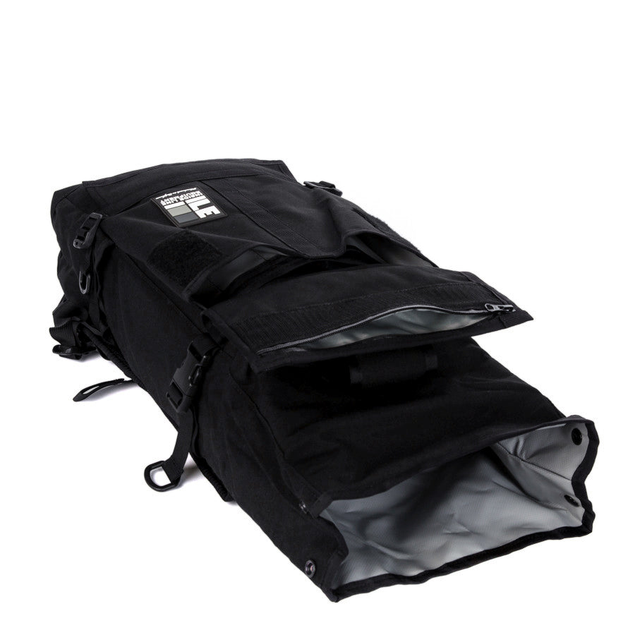 Cobra Buckle - Handmade Backpack - Commuter Cycling Bag - XPAC - Waterproof Roll-Top - TPU welded liner - Laptop Sleeve - Made in USA