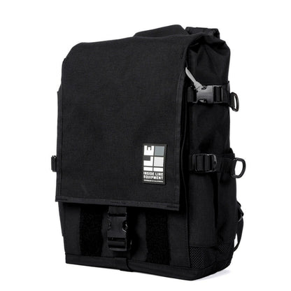 flaptop-mini - Handmade Backpack - Commuter Bag - Bike Messenger Bag - XPAC - TPU welded seam liner - Laptop Sleeve - Made in USA
