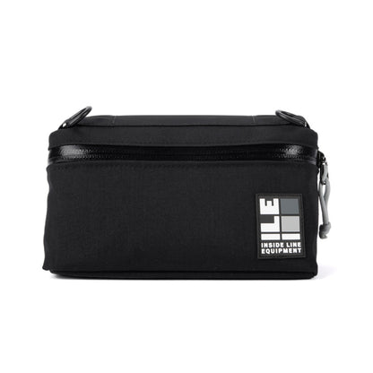 Pilot Bar Bag - Weatherproof Bicycle Handlebar Bag - XPac - Waxed Canvas - Cordura - Adjustable Harness System - 2.6L Cycling Bag - Handmade in USA