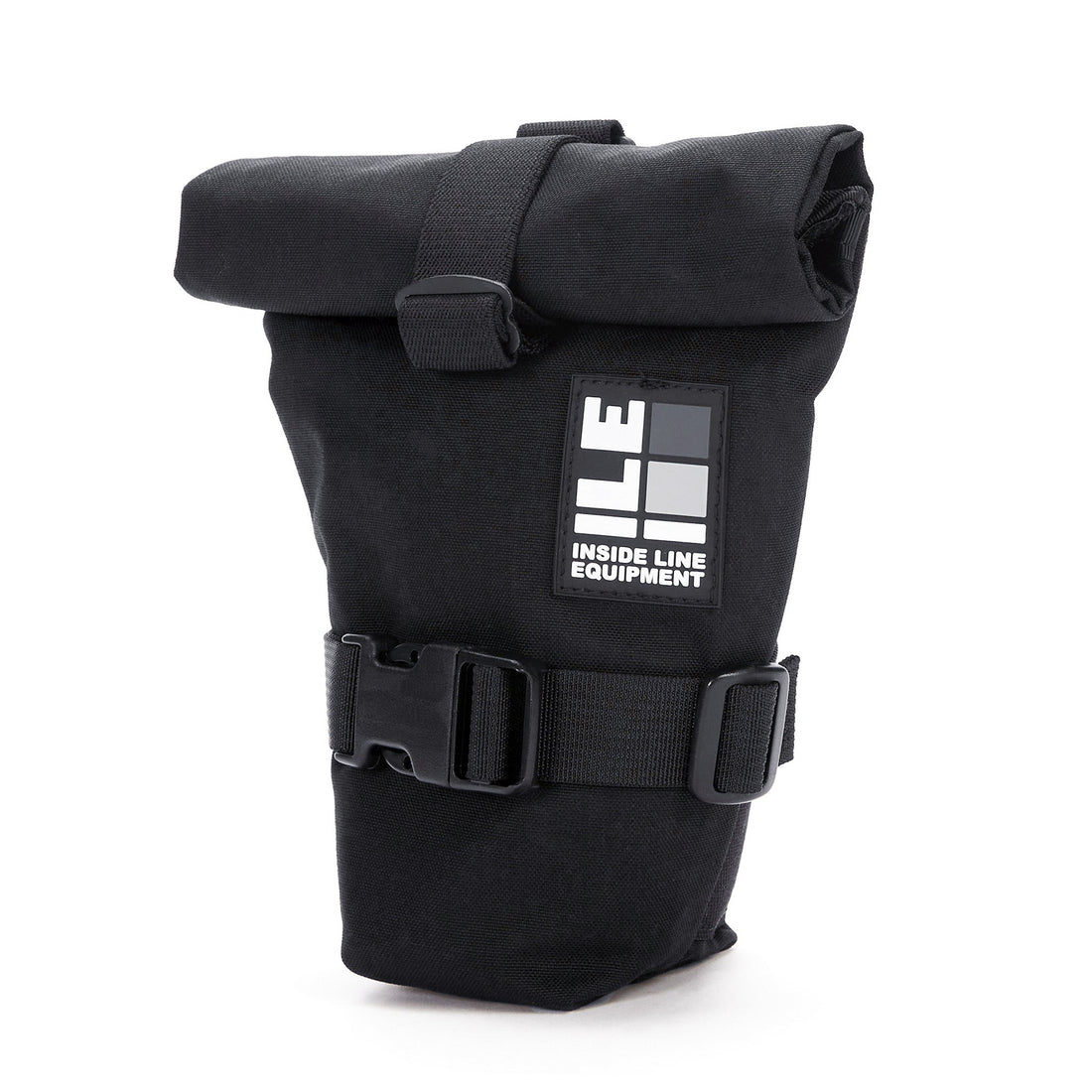 roll-top bike seat bag - Handmade Waterproof Bike Bag - XPac - under seat mount - bike tool bag - cycling road bike bag - Made in USA