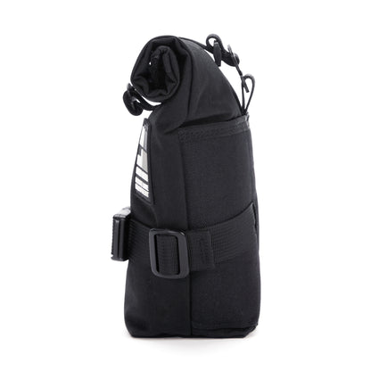 roll-top bike seat bag - Handmade Waterproof Bike Bag - XPac - under seat mount - bike tool bag - cycling road bike bag - Made in USA