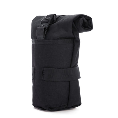 roll-top bike seat bag - Handmade Waterproof Bike Bag - XPac - under seat mount - bike tool bag - cycling road bike bag - Made in USA