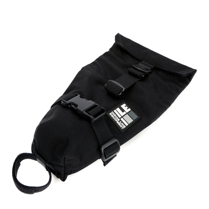 roll-top bike seat bag - Handmade Waterproof Bike Bag - XPac - under seat mount - bike tool bag - cycling road bike bag - Made in USA