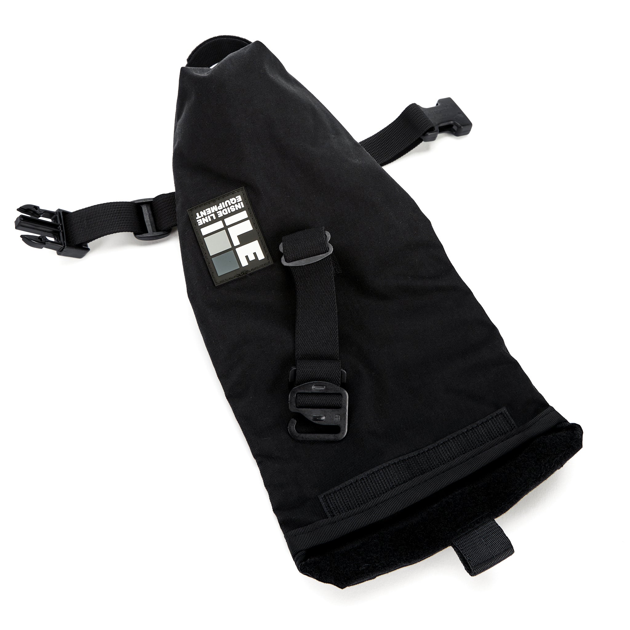 roll-top bike seat bag - Handmade Waterproof Bike Bag - XPac - under seat mount - bike tool bag - cycling road bike bag - Made in USA
