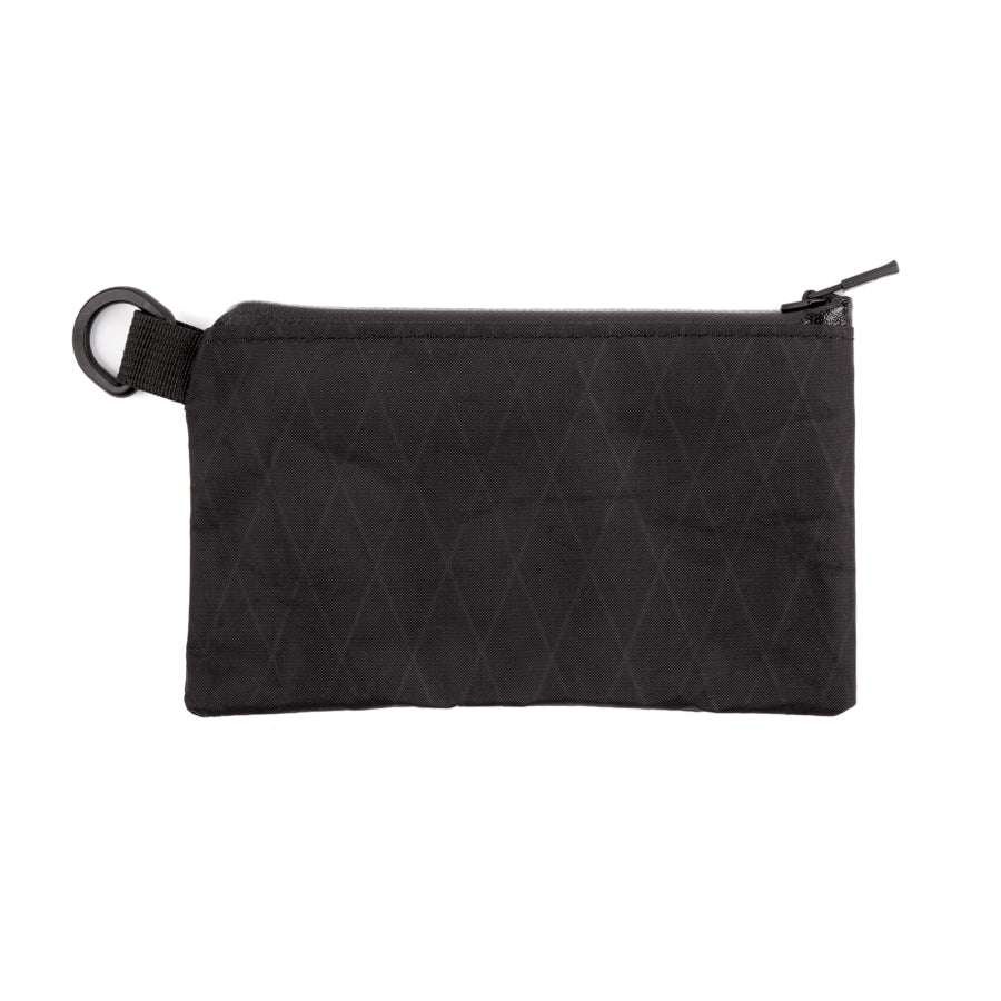 Cycling Zippered Wallet - Waterproof Zipper - XPac - Cordura - Made in USA - Sweat Resistant