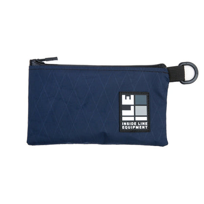 Cycling Zippered Wallet - Waterproof Zipper - XPac - Cordura - Made in USA - Sweat Resistant