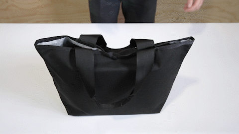 Minimal Tote: Blackout Patchwork